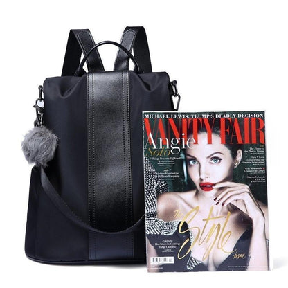 Wasserdichte Nylon Anti-Diebstahl Rucksack