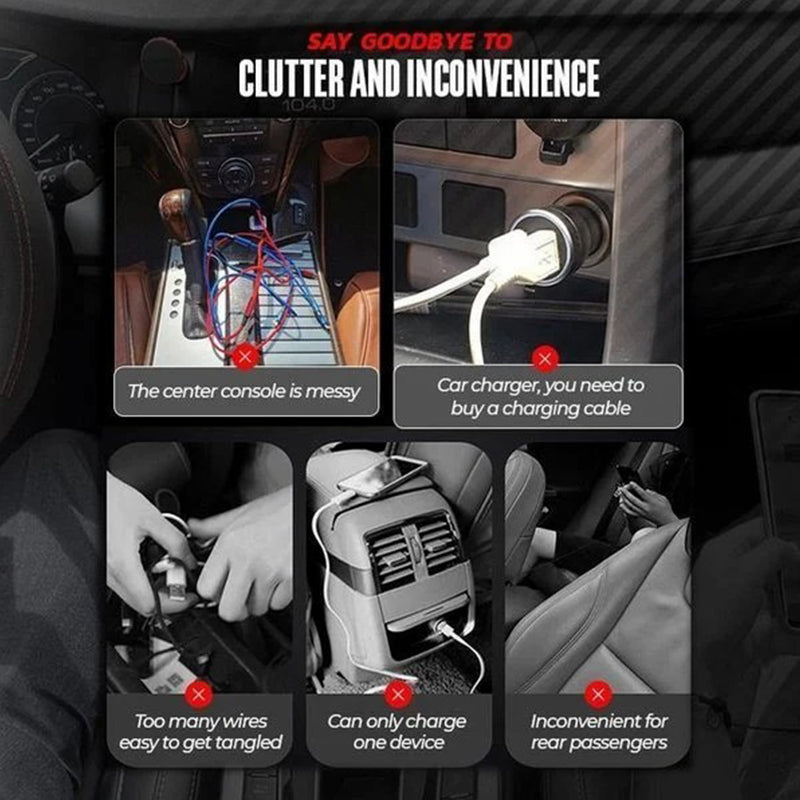 Vivolux | 3-in-1 Schnellladegerät für Autos