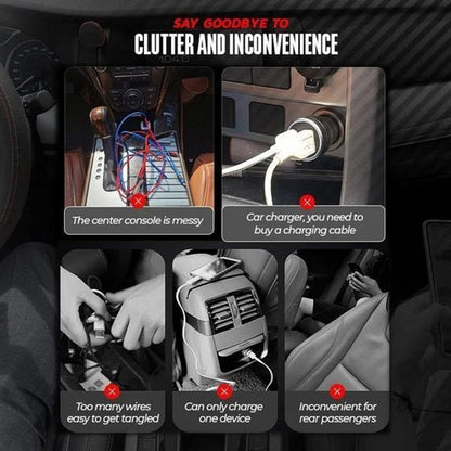 Vivolux | 3-in-1 Schnellladegerät für Autos