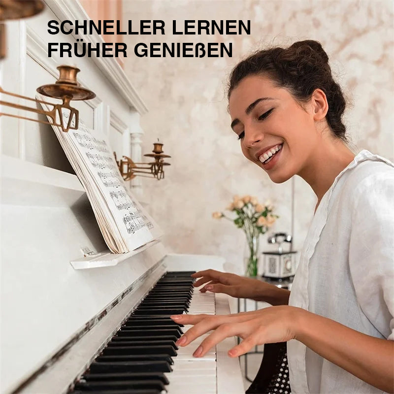 Vivolux Klaviertastatur Notenetiketten