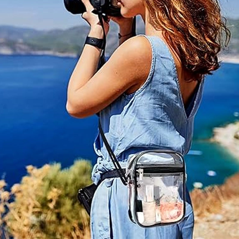 Vivolux | PVC transparente Umhängetasche