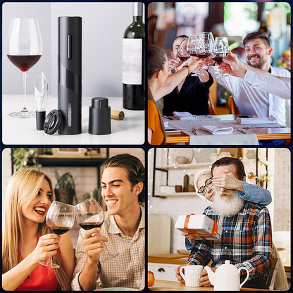 Vivolux | Elektrischer Korkenzieher-Set