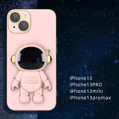 Vivolux | 6D Plating Astronaut Versteckte Ständerhülle für iPhone