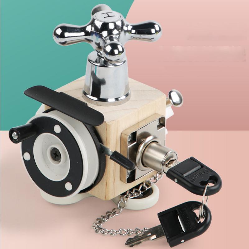 Vivolux | Kleinkind Beschäftigungsbrett Montessori Spiel