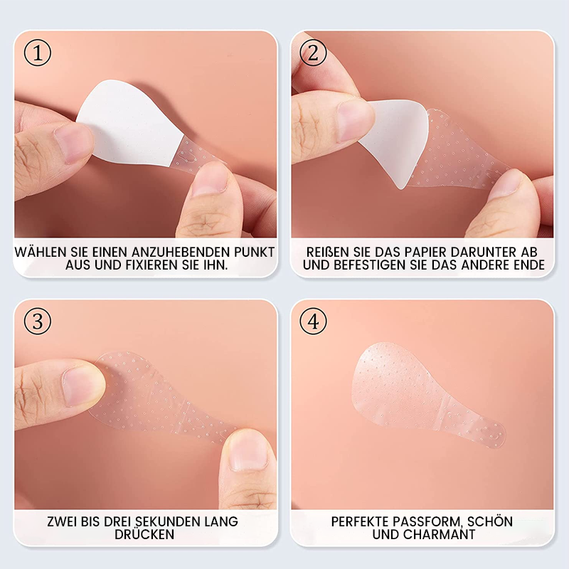 Vivolux | Wasserdichte und unsichtbare Facelift-Aufkleber, 120Stück