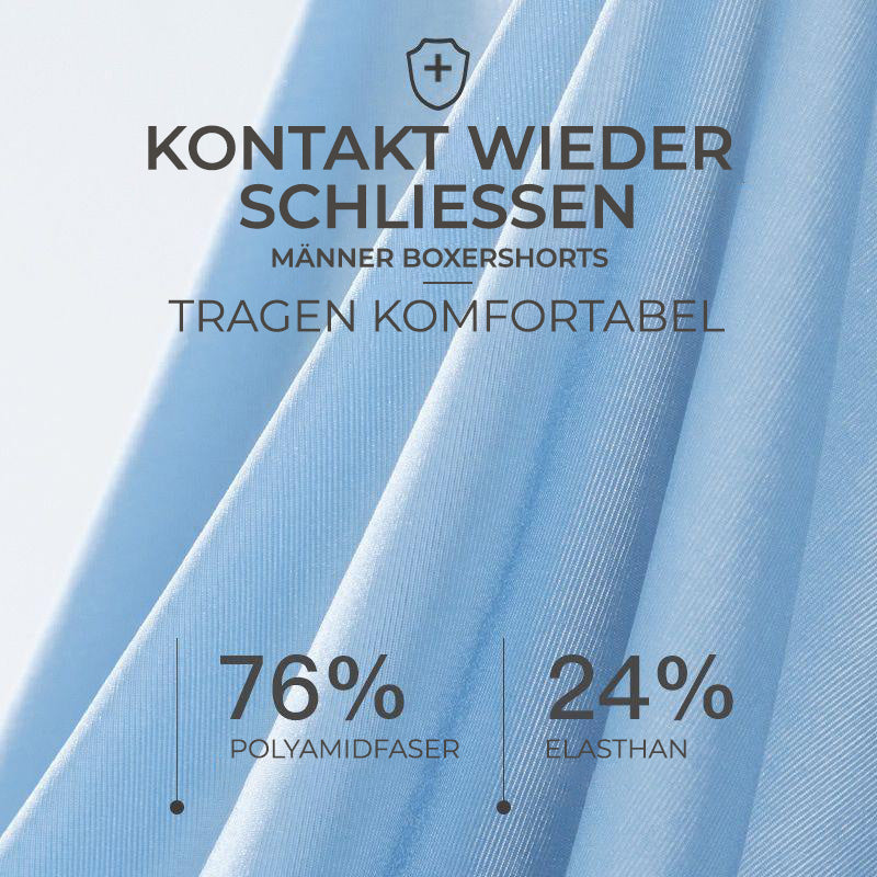 Herren Eis Seiden Boxershorts Unterwäsche