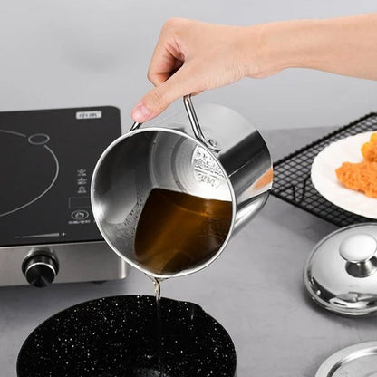 Vivolux | Edelstahl Filter Ölkännchen