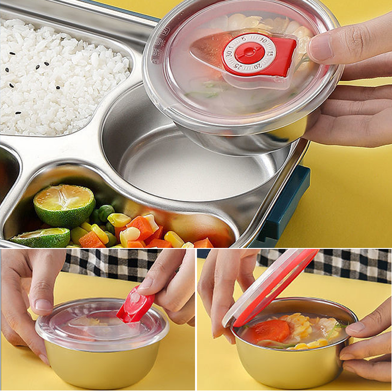 Vivolux | Bento-Lunchbox aus rostfreiem Stahl