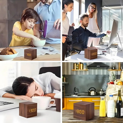 Vivolux | Moderner Cube LED Wecker