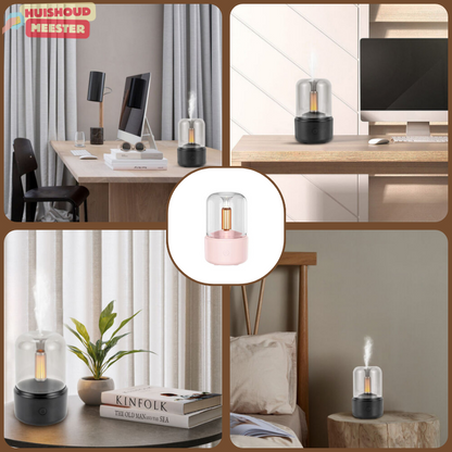 Aromatherapie-Kerzenlicht-Diffusor | Simuliert den Kerzenlichteffekt