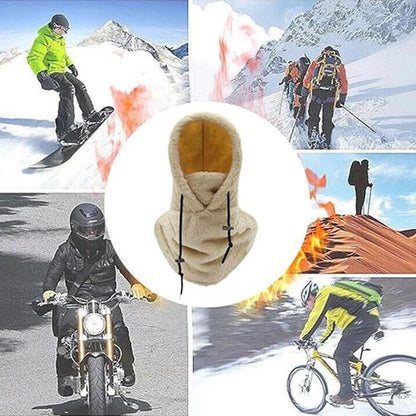 Vivolux | Skimaske mit Sherpa-Kapuze