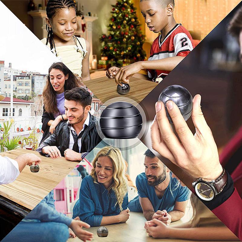 Büro Stressabbau Visuelle Illusion Metall Gyroskop