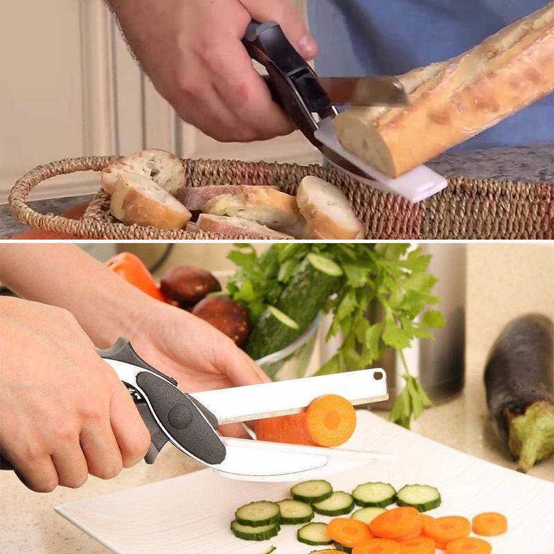 Vivolux | EdgeCut | Vielseitige Edelstahl-Küchenschere