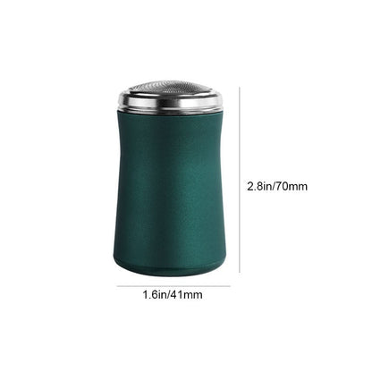 Abwaschbarer Elektrorasierer im Taschenformat