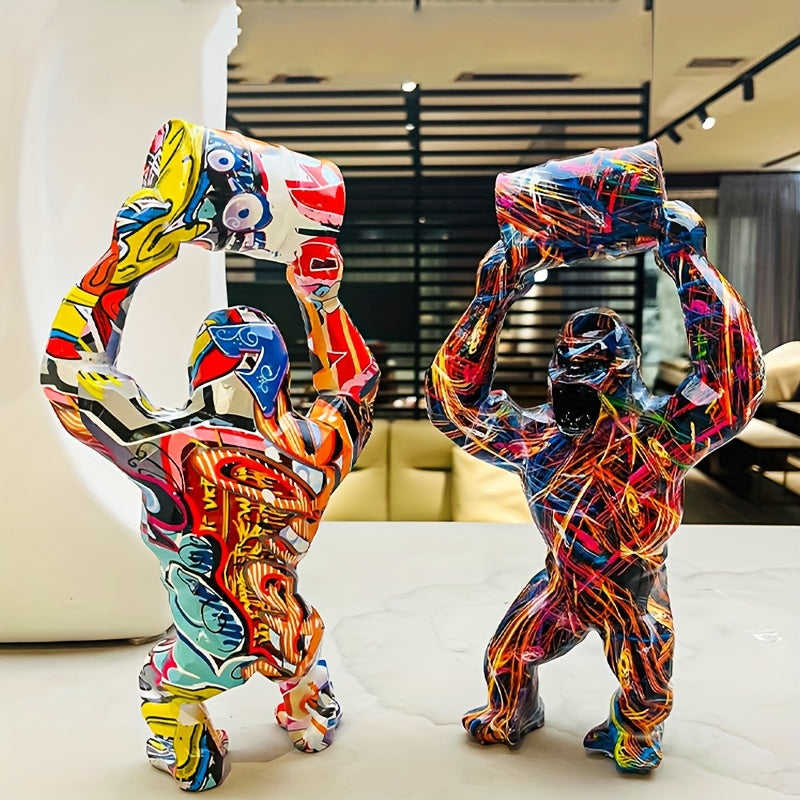 Vivolux | Luxus-Graffiti-Donkey-Kong-Fass-Skulptur