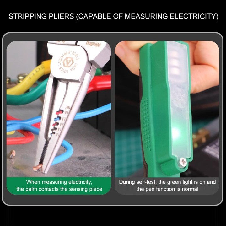 Vivolux | 8in1 Elektriker Multi-Tool Kabelabisolierzange