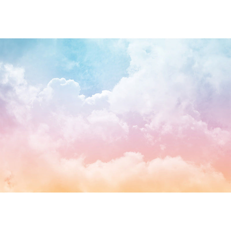 Vivolux | Ganze Wandmalerei für Kinderzimmer Himmel und Wolken Wandkunst helle Farbe für Wohnkultur