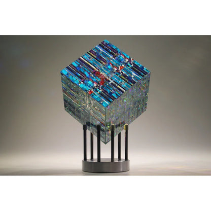 Vivolux | Kunstwerk - ChromaticCube - Regenbogen Lichtbrechung - Bezaubernd Modern Dekor