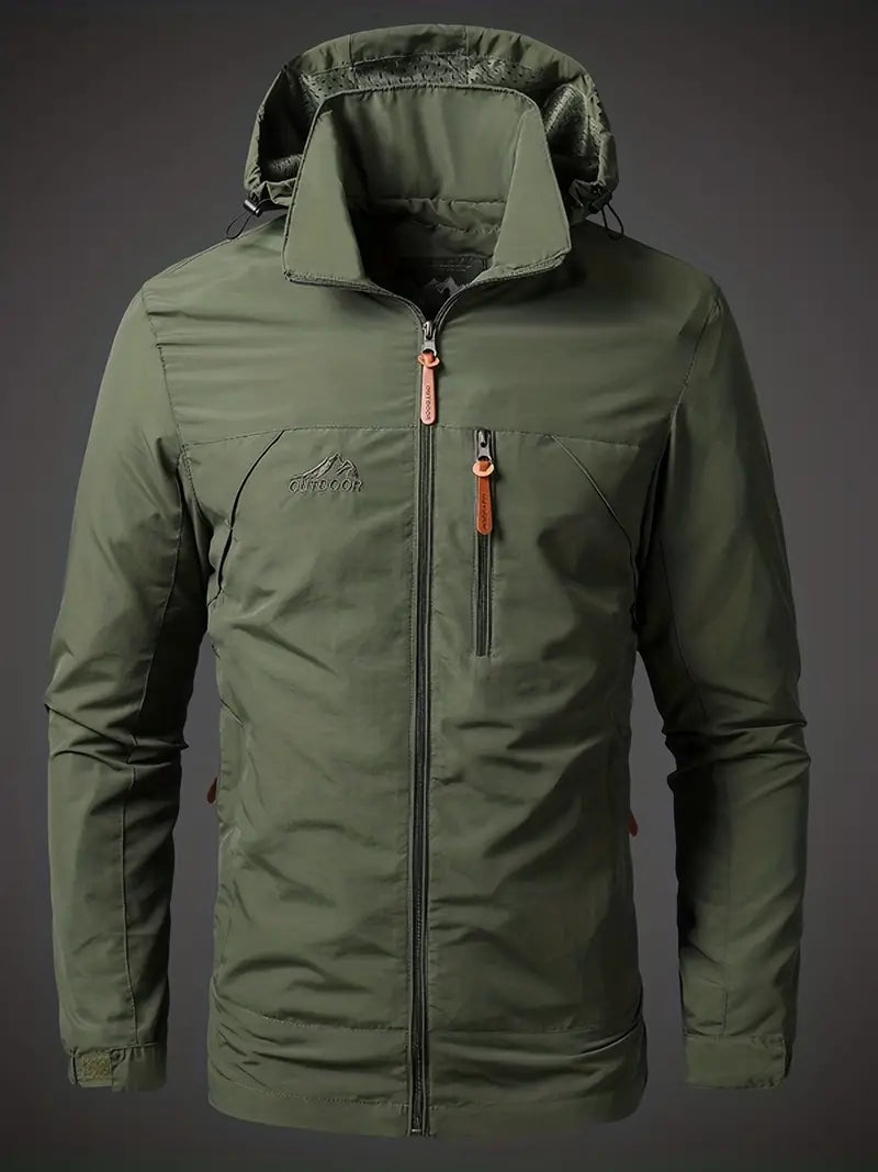 Vivolux | Wasser- und Winddichte Herren Outdoor Jacke für alle Aktivitäten