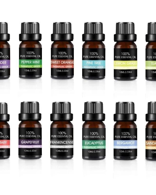 Vivolux | Set Of 12 Pure Essential Oils Gift Set