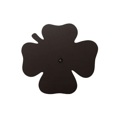 Vivolux | Schwarze Ausführung Vierblättriges Kleeblatt Wandnachtlampe Minimalismus LED Acryl Nacht Schatten Licht, USB