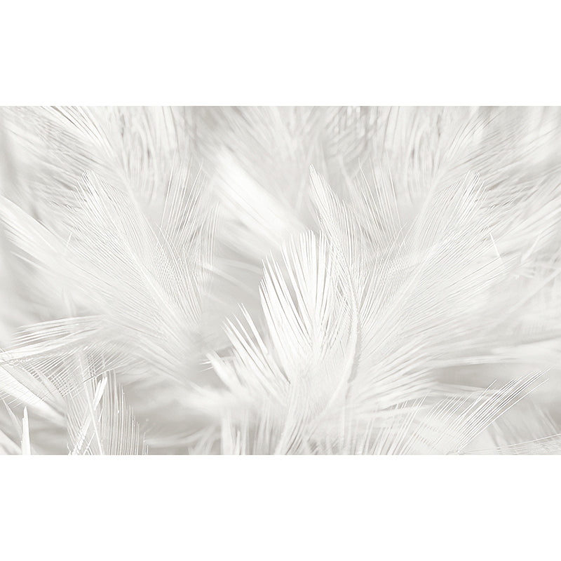 Vivolux | Fotografie Veer Muurdecoratie Decal für Akzentwand in Einem Weiß, Personalisierte Größe Verfügbar