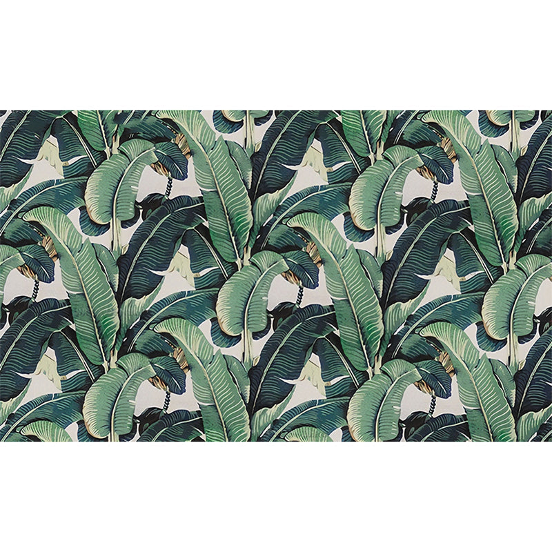 Vivolux | Grote Minimalistische Muurbedekking in Groene Bananenbladeren Muur Muurschildering Decal, Op Maat Gemaakt