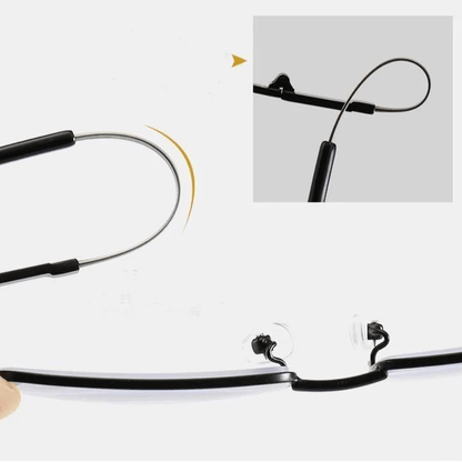 Titanium Progressive Fern- und Nahbereich Dual-Use Lesebrille