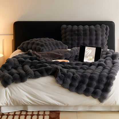 Vivolux | Premium Fleece-Decke mit elegantem Design