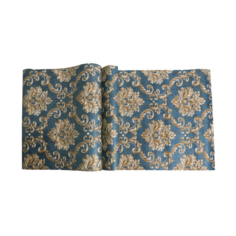 Vivolux | Neutrale Farbe Damastdesign Tapete Wasserabweisende Wandverkleidung, 33 Fuß x 20,5 Zoll