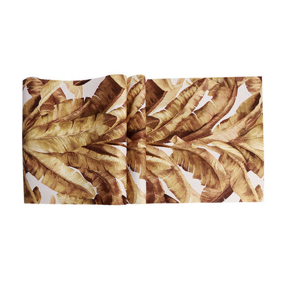 Vivolux | Tropische Bananenblatt Wandbekleding für Akzentwand Zeitgenössische Tapete, 33' bei 20,5"