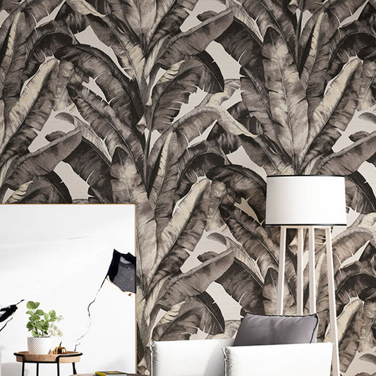 Vivolux | Tropische Bananenblad Wandbekleding voor Accentmuur Hedendaags Behang, 33' bij 20.5"