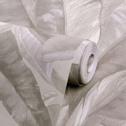 Vivolux | Tropische Bananenblatt Wandbekleding für Akzentwand Zeitgenössische Tapete, 33' bei 20,5"