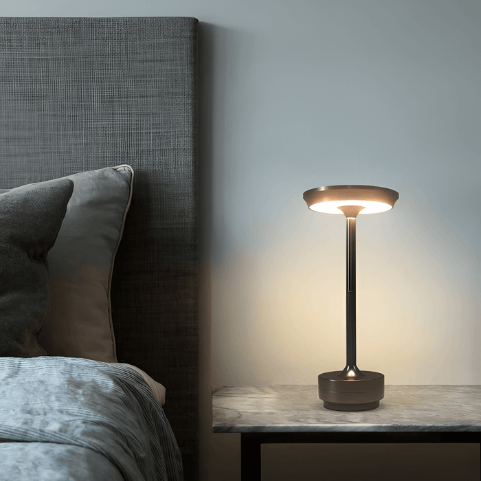 Vivolux | Kabellos | Wiederaufladbare Touch-Control-LED-Tischlampe für elegantes Ambiente Licht