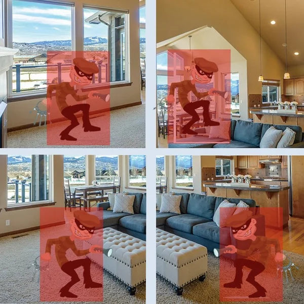 Drahtlose Wifi Glühbirnenkamera Sicherheitskamera