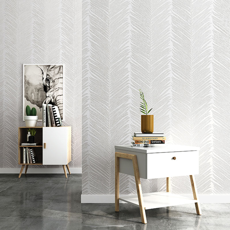 Vivolux | Weiche Farbminimalistische Wandkunst 20,5" x 33' Blattextur Tapetenrolle für Akzentwand