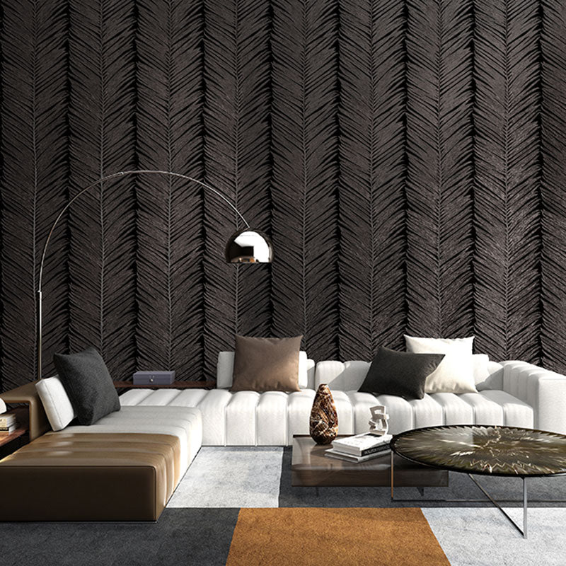 Vivolux | Weiche Farbminimalistische Wandkunst 20,5" x 33' Blattextur Tapetenrolle für Akzentwand