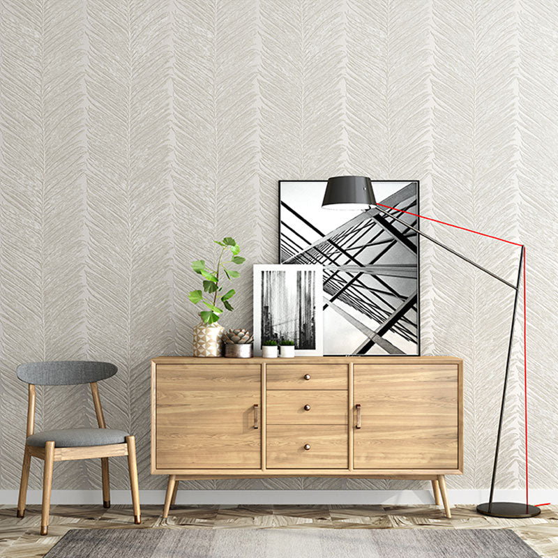 Vivolux | Weiche Farbminimalistische Wandkunst 20,5" x 33' Blattextur Tapetenrolle für Akzentwand