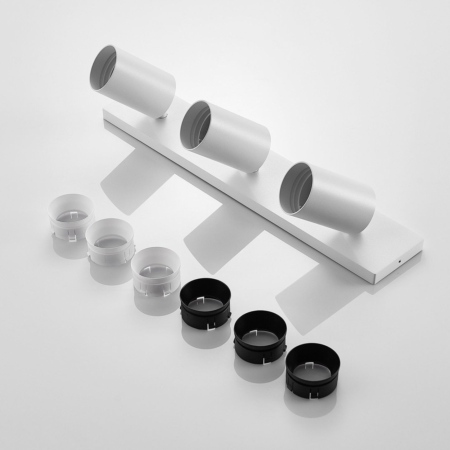 Vivolux | Deckenleuchte Weiß Aluminium Verstellbarer Spotlights