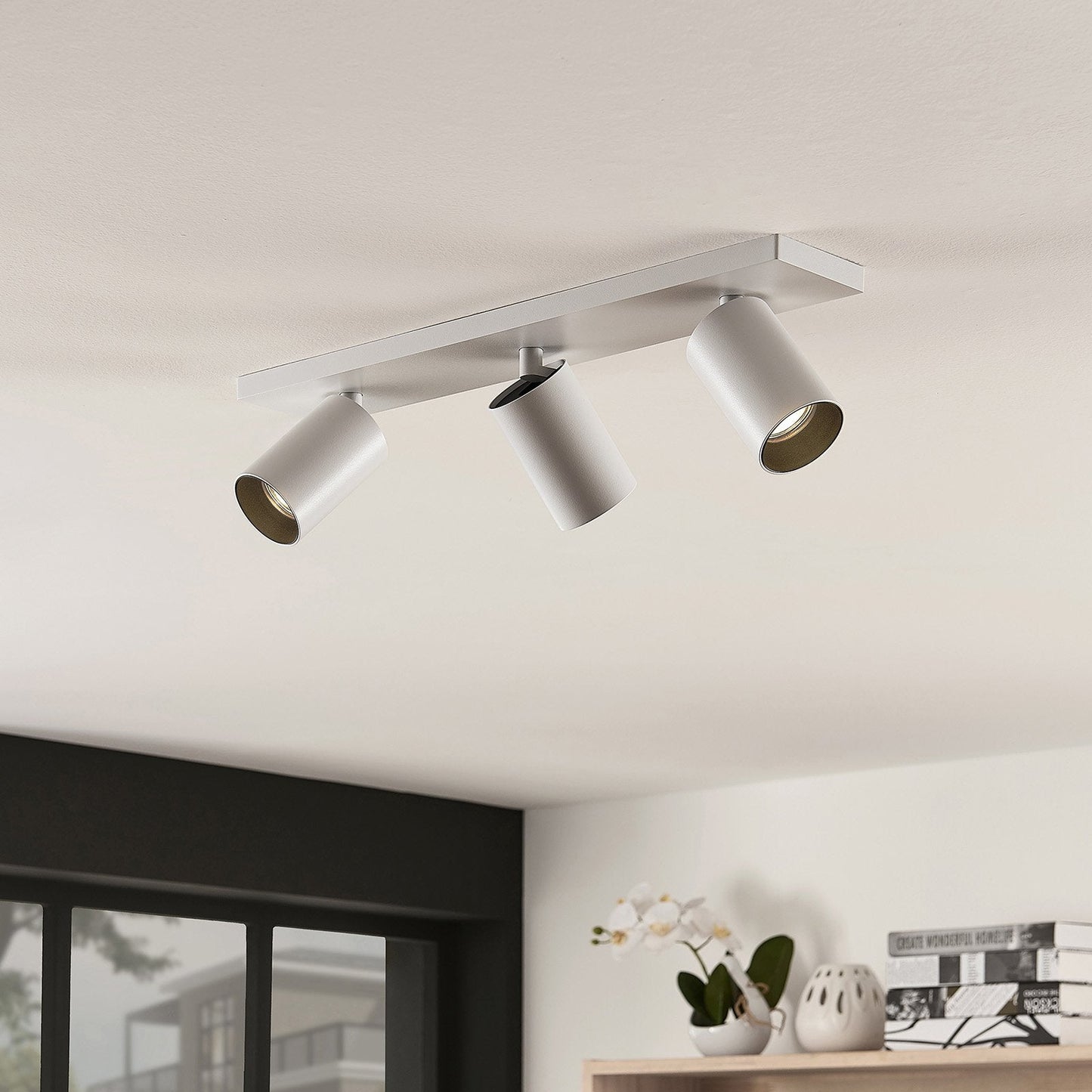 Vivolux | Deckenleuchte Weiß Aluminium Verstellbarer Spotlights