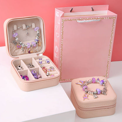 Handgefertigtes Perlenarmband-Set für Kinder