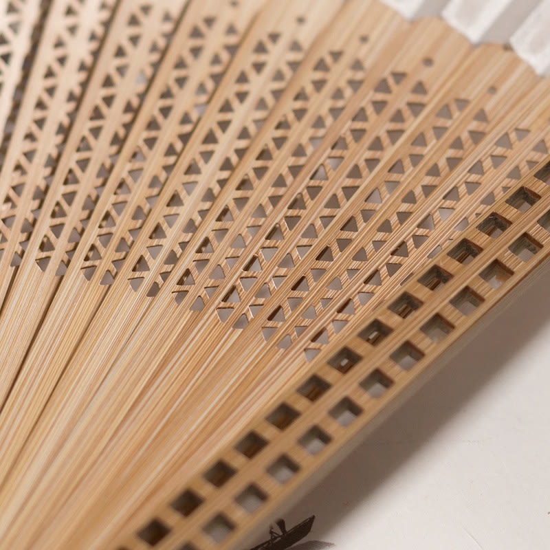 Vivolux | Handfächer aus Bambusseide