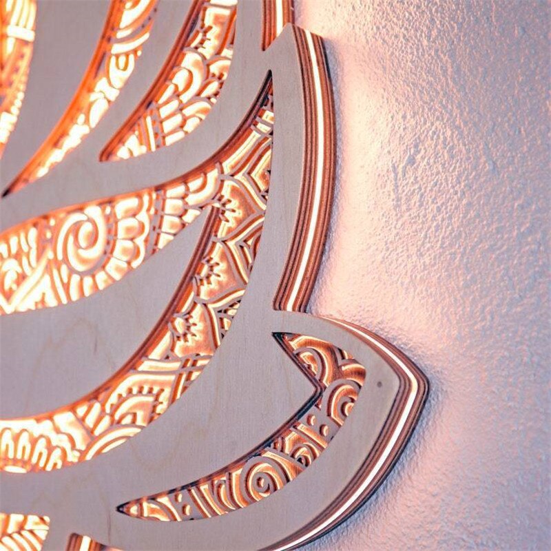 Vivolux | Spirituelle Lotus Wandleuchte