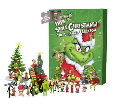 Vivolux | Grüner Monster Weihnachts-Adventskalender - Weihnachtsgeschenk