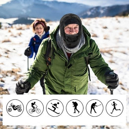 Vivolux | Skimaske mit Sherpa-Kapuze