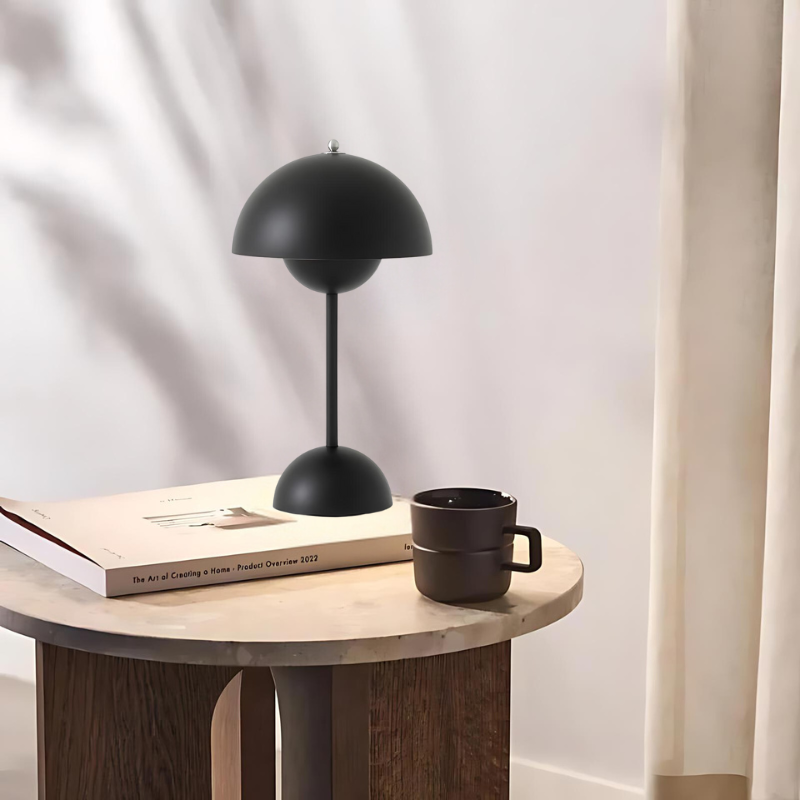 Vivolux | ModernLamp | Moderne Tischleuchte im Pilzdesign mit Touch-Control