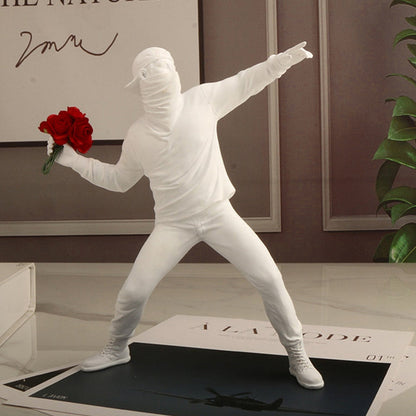 Vivolux | Banksy Flower Rioter