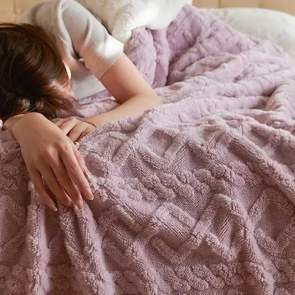 Winter Schafwoll Decke - WarmWool