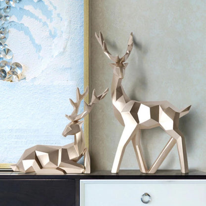 Vivolux | Geometrische Rehstatue