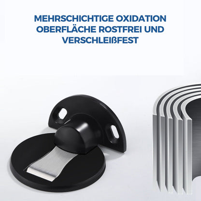 Vivolux | Unsichtbarer magnetischer Türstopper aus Edelstahl